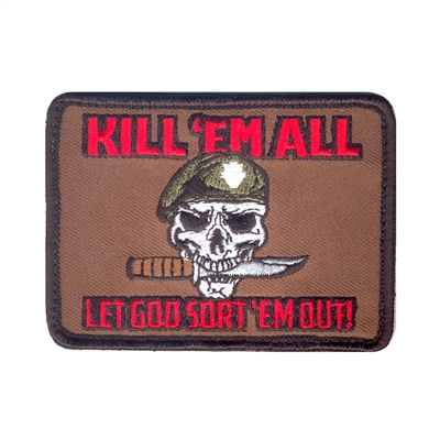 Rothco Kill Em All Let God Sort Em Out Patch - 73197