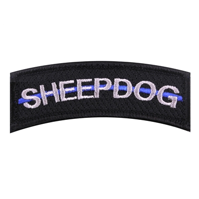 Rothco Thin Blue Line Sheepdog Morale Patch - 7473