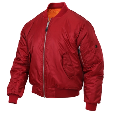 Rothco Red MA-1 Flight Jacket 7474