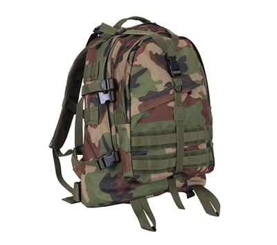 Rothco Woodland Camo Large Transport Pack - 7684