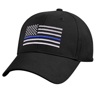 Rothco Kids Low Profile Thin Blue Line Flag Cap 7692