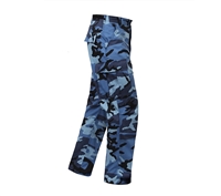 Rothco Sky Blue Camo Bdu Pants - 7882