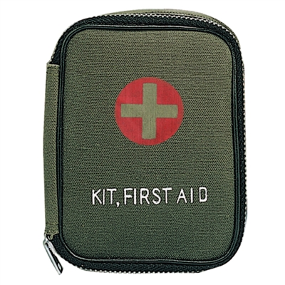 Rothco Military Zipper First Aid Kit Pouch - 8325