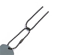 Rothco Black Dog Tag Chain - 8394