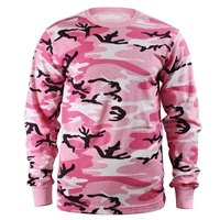 Rothco Pink Camo Long Sleeve T-Shirt - 8497