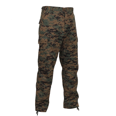 Rothco Digital Woodland Camo BDU Pants - 8675