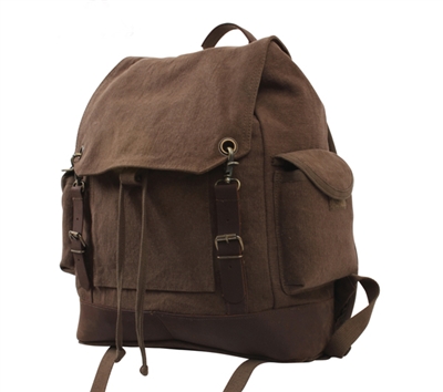 Rothco Brown Vintage Expedition Rucksack - 8709