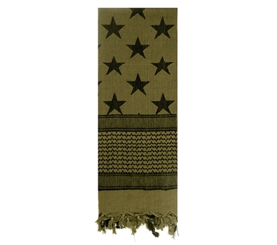 Rothco Stars and Stripes Shemagh T.D. Scarf - 8864