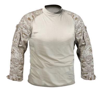 Rothco Desert Digital Camo Combat Shirt - 90020