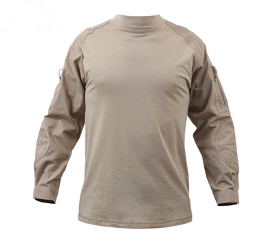 Rothco Desert Sand Military Combat Shirt - 90030