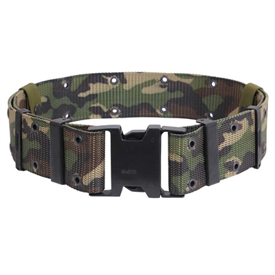 Rothco Woodland Camo Pistol Belt - 9048