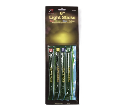 Rothco 4 Pack Chemical Lightsticks - 907