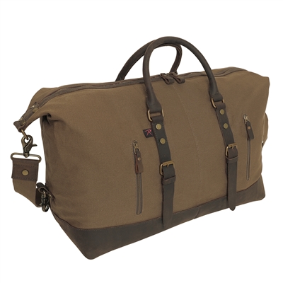 Rothco Earth Brown Extended Weekender Bag - 9089