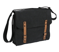 Rothco Black Vintage Canvas Medic Bag - 9127