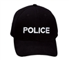 Rothco Black Police Cap 9283