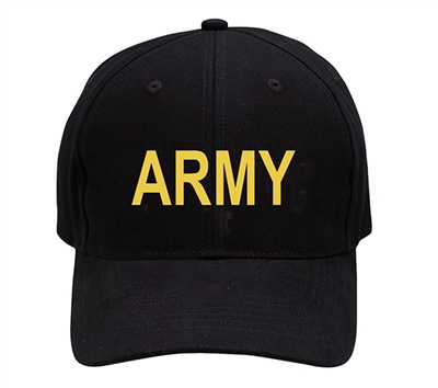 Rothco Black Army Cap - 9285