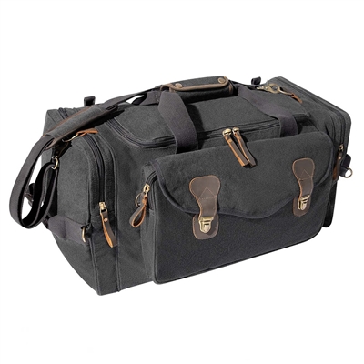 Rothco Charcoal Grey Canvas Long Weekend Bag - 96110