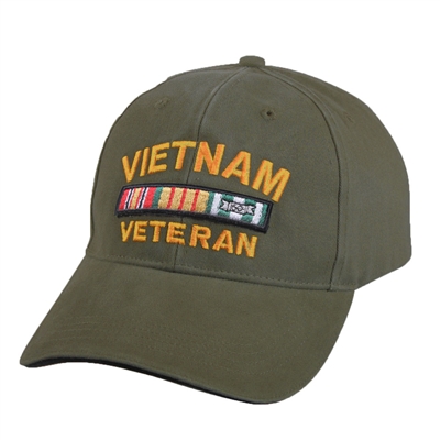 Rothco Olive Drab Vietnam Veteran Cap - 9721