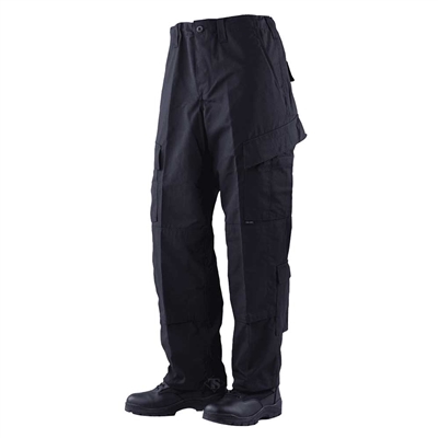 Tru-Spec Black Ripstop TRU Uniform Trousers 1289