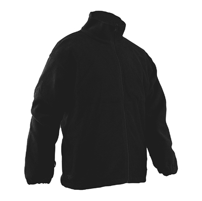 Tru-Spec Black Microfleece Jacket - 2434