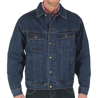 Wrangler Antique Indigo Denim Jacket - RJK30AN