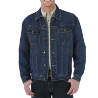 Wrangler Flannel Lined Denim Jacket - RJK32AN