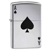 ZIPPO Lucky Ace Polished Chrome  Lighter 24011