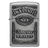 ZIPPO Jack Daniels Pewter Emblem Lighter - 250JD.427