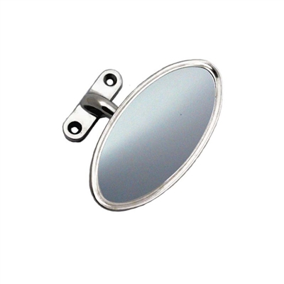 Garnish Mount Oval Rear View Mirror