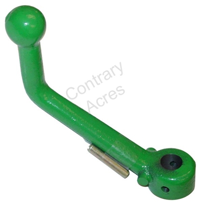 3 Point Adjustable Upright Crank Handle with roll pin