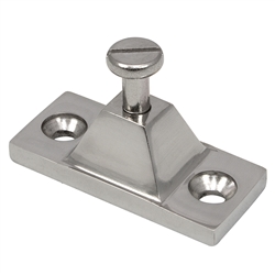 2 Hole Stainless Side-Mount Deck Hinge