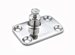 4 Hole Stainless Side-mount Deck Hinge