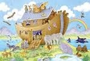 Noah's Ark Giant Floor Puzzle, 24-piece, ages 3+