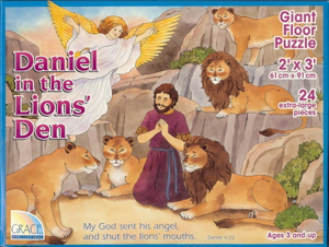 Daniel in the Lions' Den Floor Puzzle