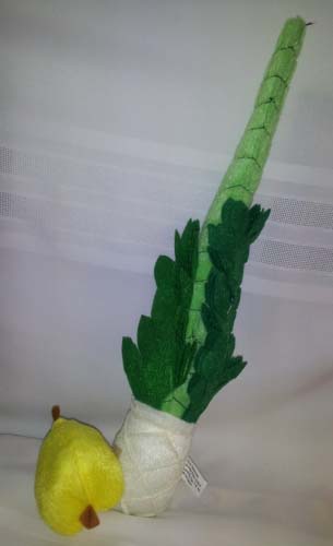 Plush Lulav and Etrog Set