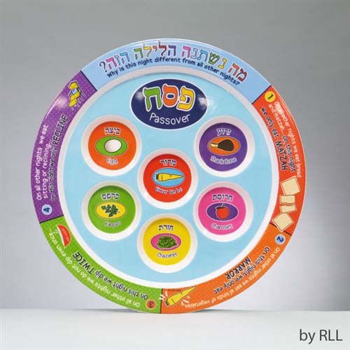 Child's Melamine Seder Plate