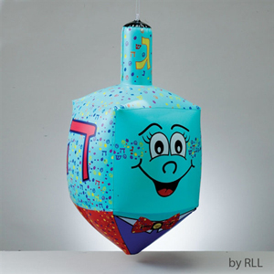 Happy Inflatable Dreidel for Hanukkah fun!