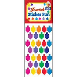 Dreidel Stickers - Jewish Sticker Fun