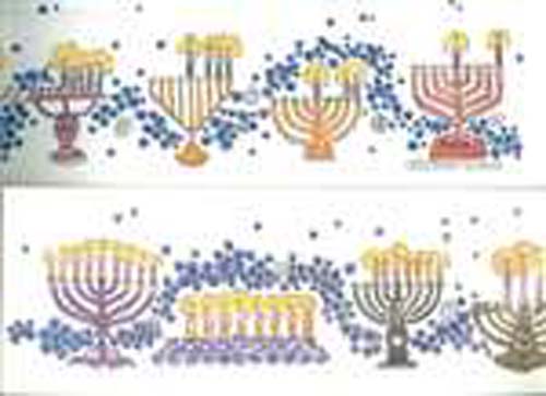 Festival of Lights Bulletin Borders - 4.5 in. x 24 in. - 12 pack