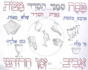 Seder Plate Poster