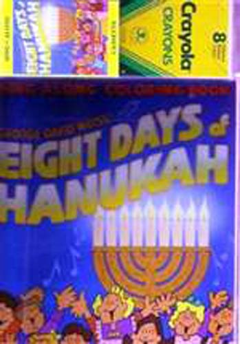 Eight Days of Hanukah Sing Along Coloring Book