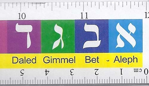 Alef Bet Ruler