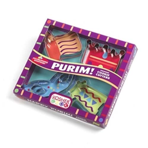 Purim Cookie Cutters, new, larger size!