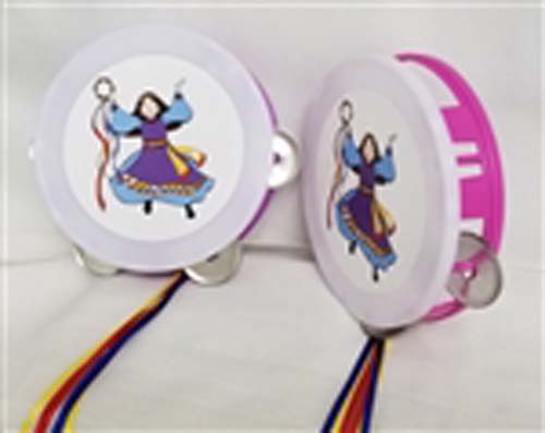 Make joy and gladness with Miriam's Tambourine