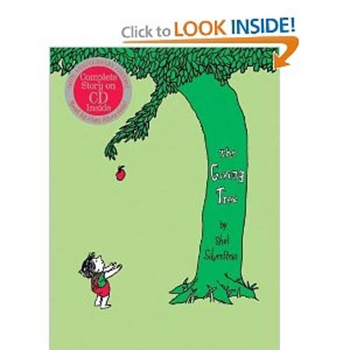 The Giving Tree 40th Anniversary Edition Book with CD