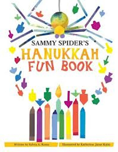 A book of Sammy Spider Hanukkah actvities!
