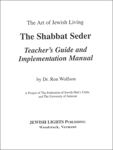 Shabbat Seder Teacher's Guide