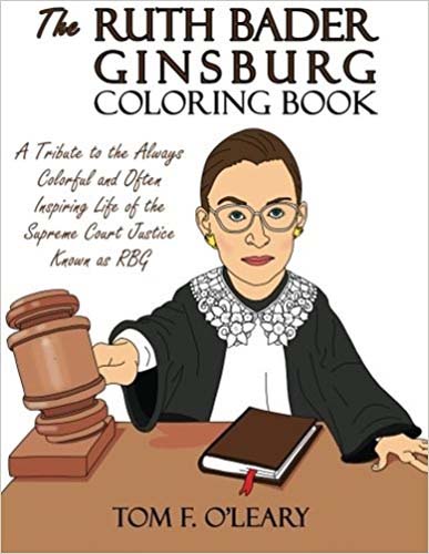 Ruth Bader Ginsburg Coloring Book for kids and adults!