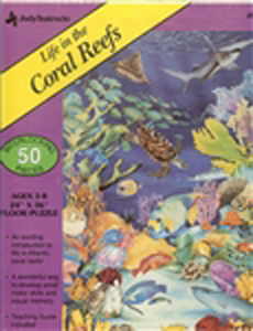 Life in the Coral Reefs Floor Puzzle - 50 piece