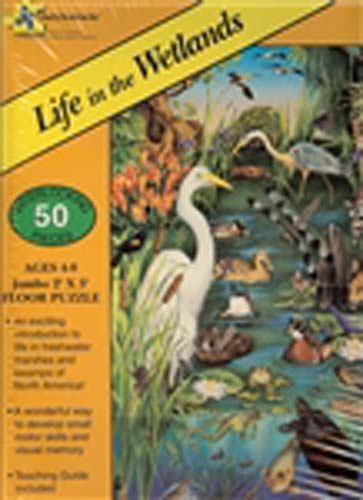 Life in the Wetlands Floor Puzzle - 50 piece